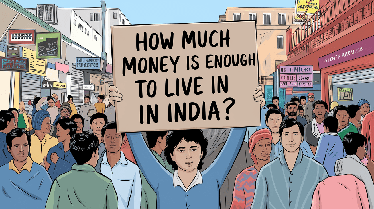 How Much Money Is Enough to Live in India