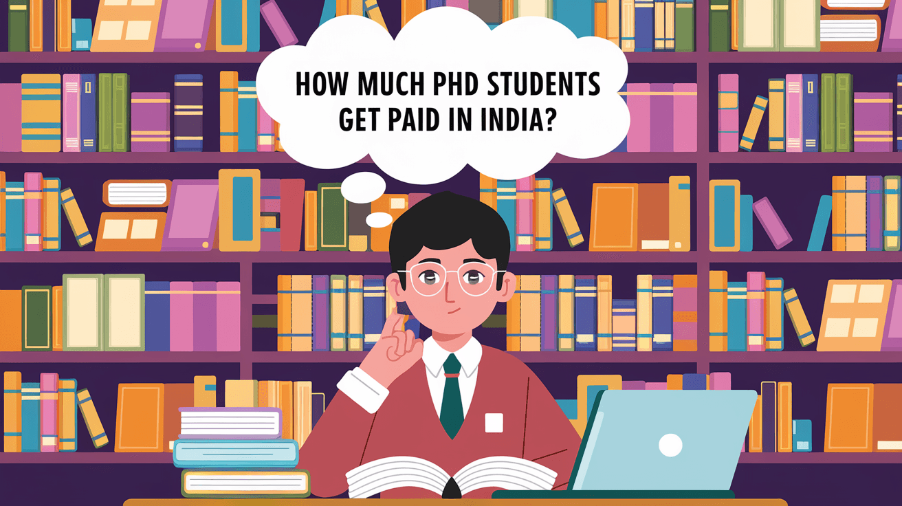 How Much PhD Students Get Paid in India