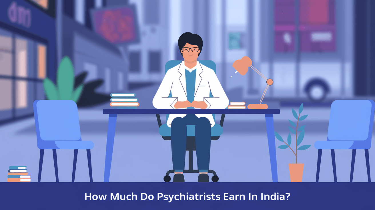 How Much Does a Psychiatrist Earn in India?