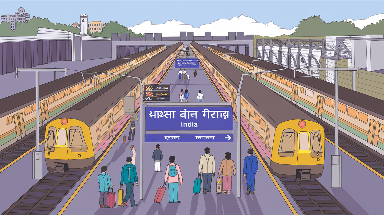 How Much Railway Station in India