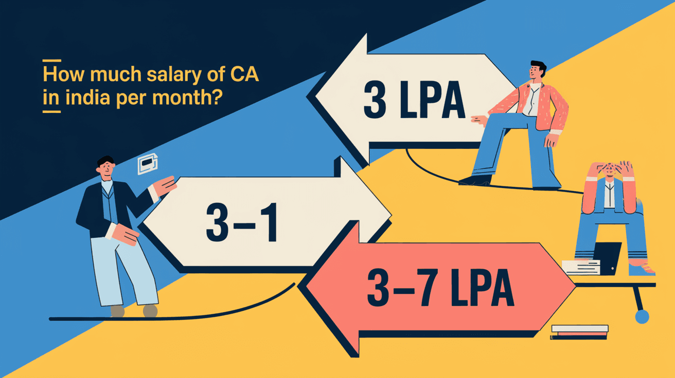 How Much Salary Does a CA in India Earn Per Month?