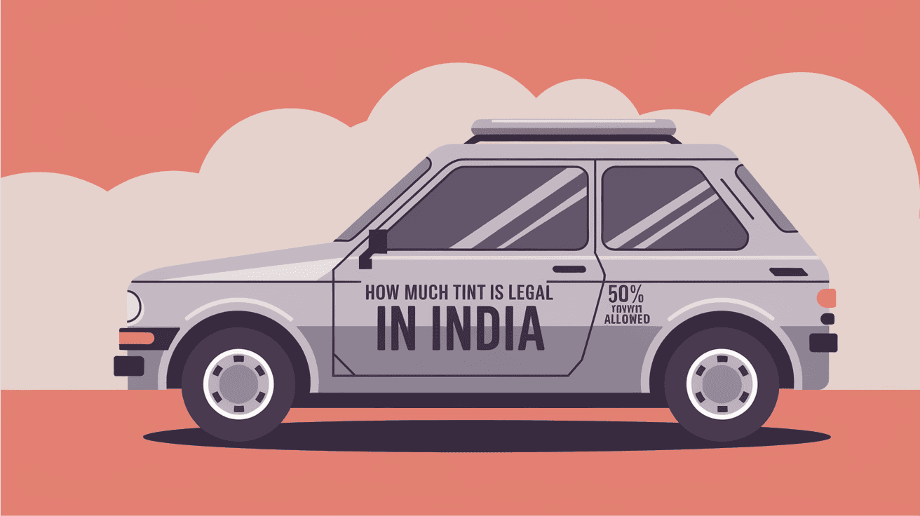 How Much Tint Is Legal in India