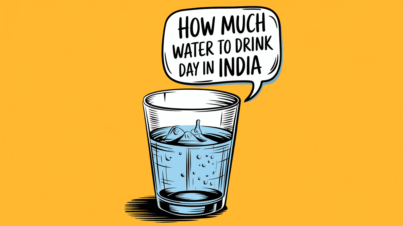 How Much Water to Drink in a Day in India