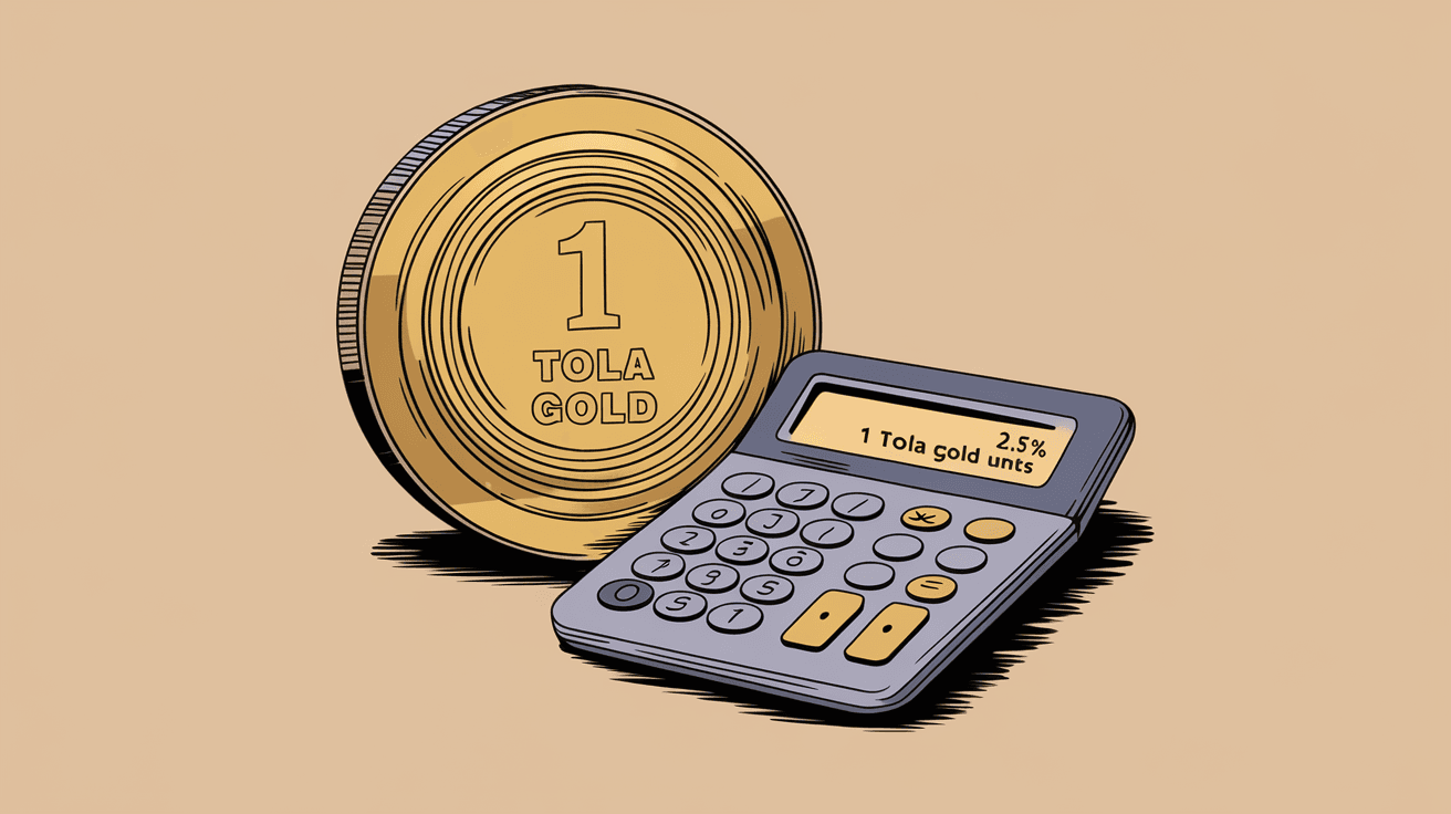 How Much Zakat on 1 Tola Gold in India