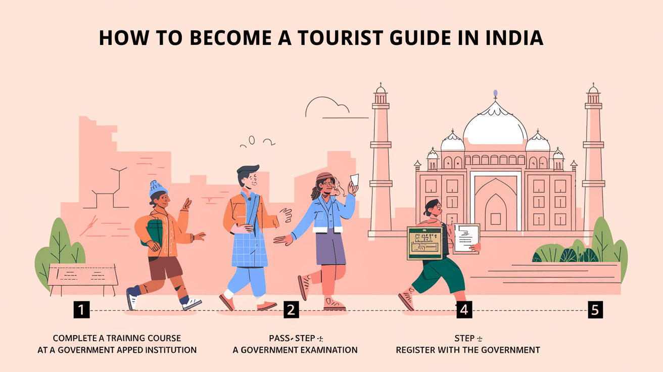 How to Become a Tourist Guide in India