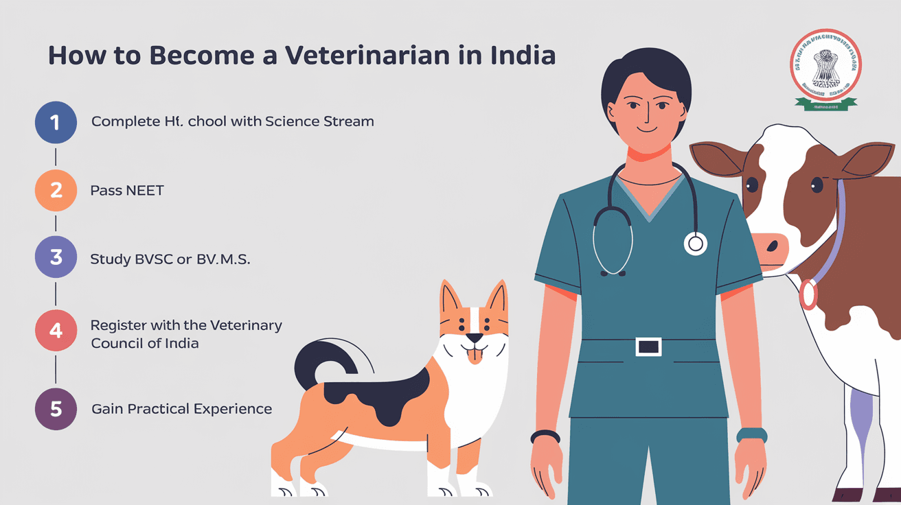 How to Become a Veterinarian in India