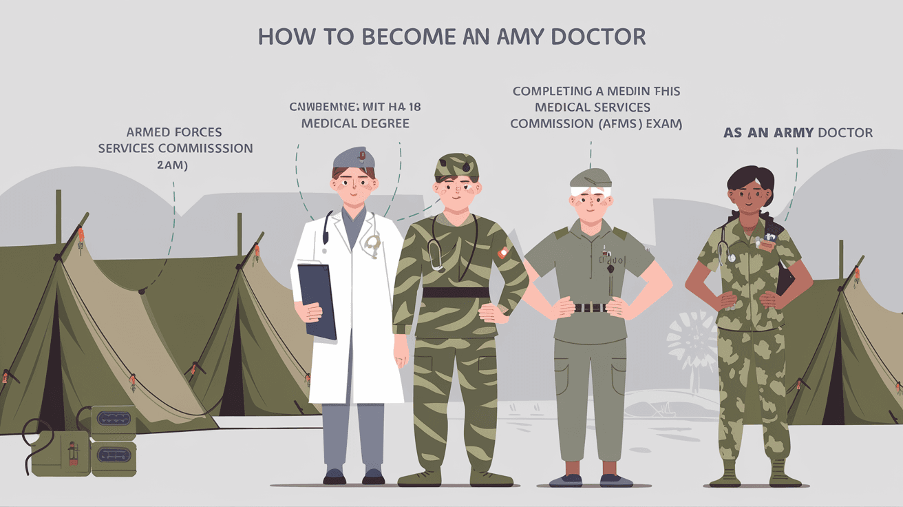 How to Become an Army Doctor in India