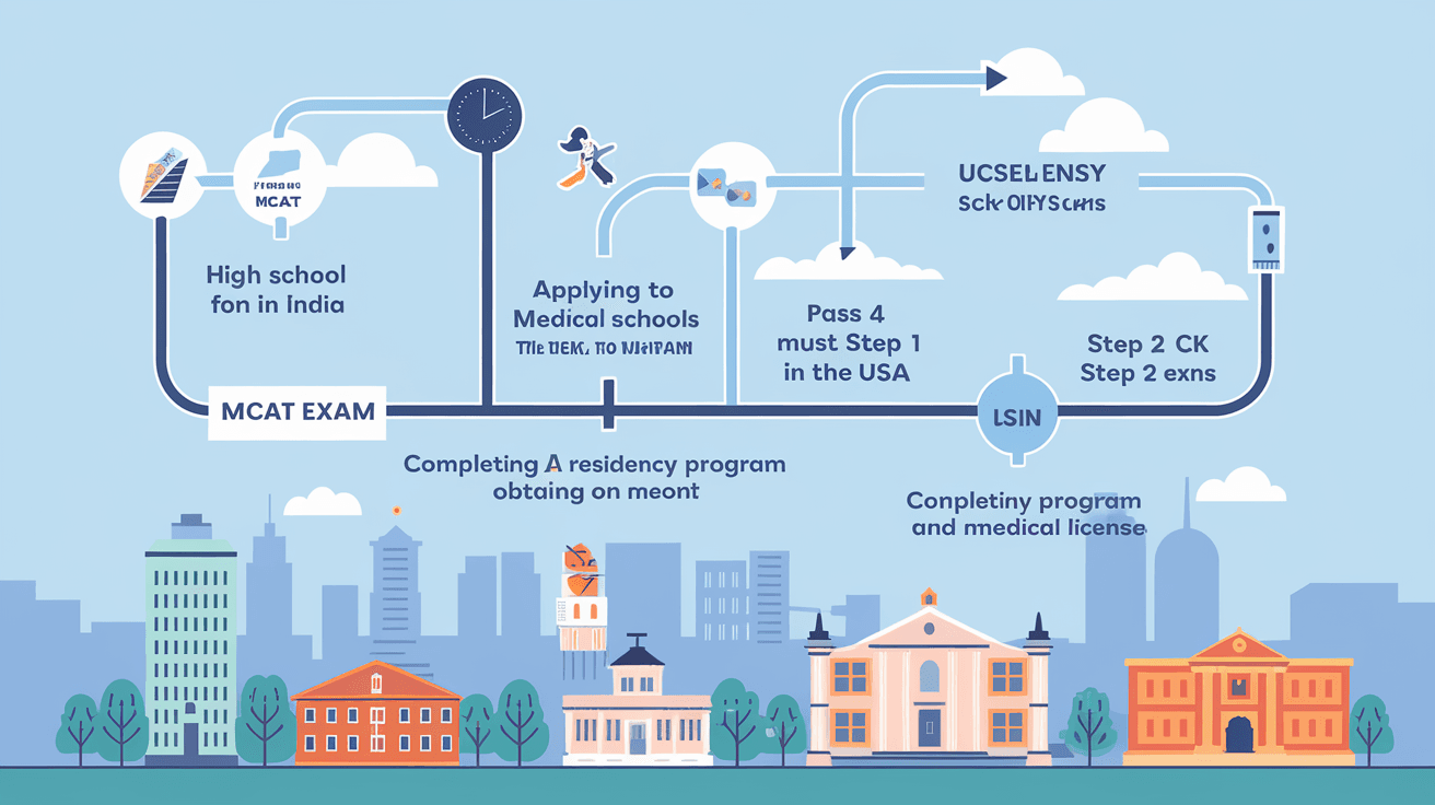 How to Become a Doctor in USA from India