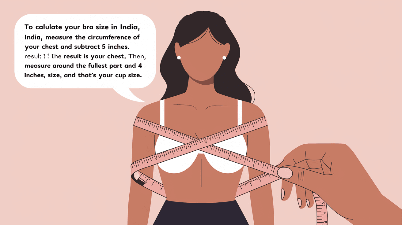 How to Calculate Bra Size in India