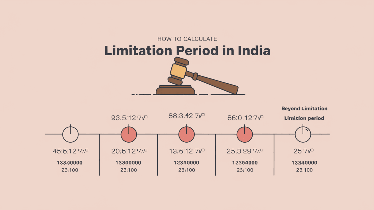 How to Calculate Limitation Period in India