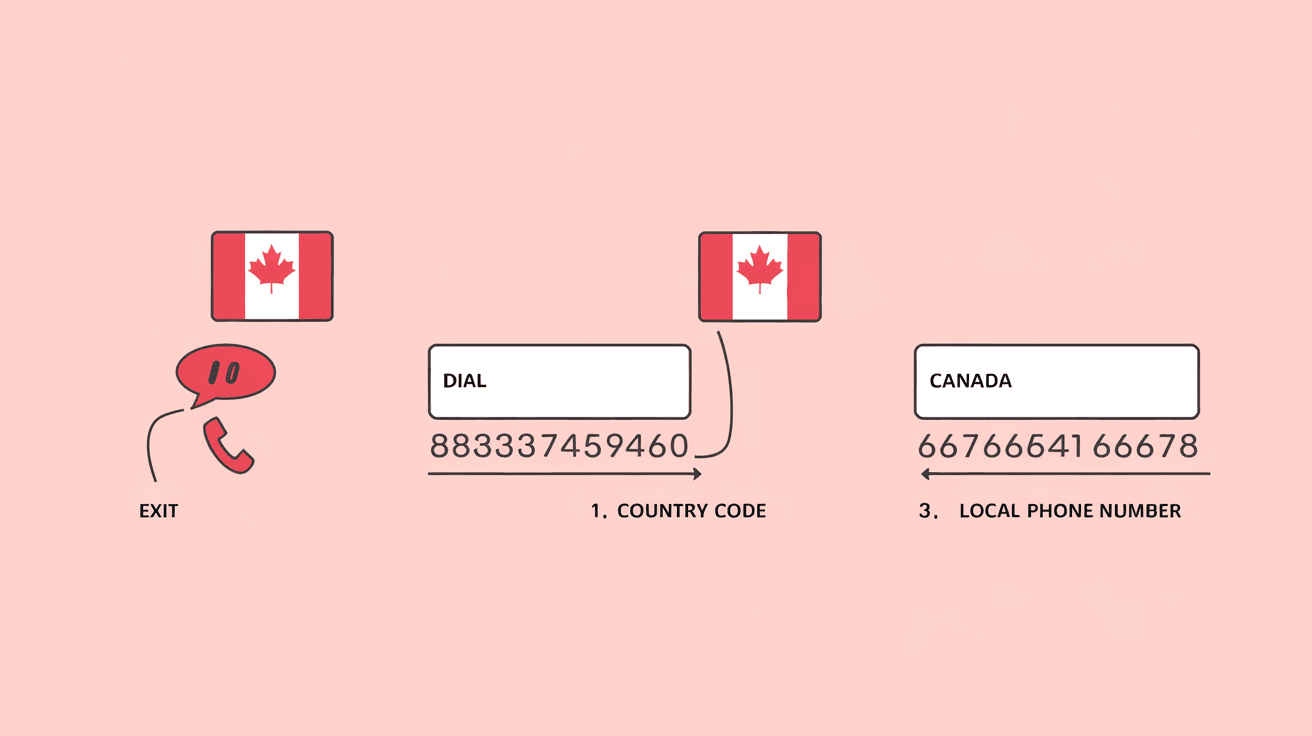 How to Call Canada from India