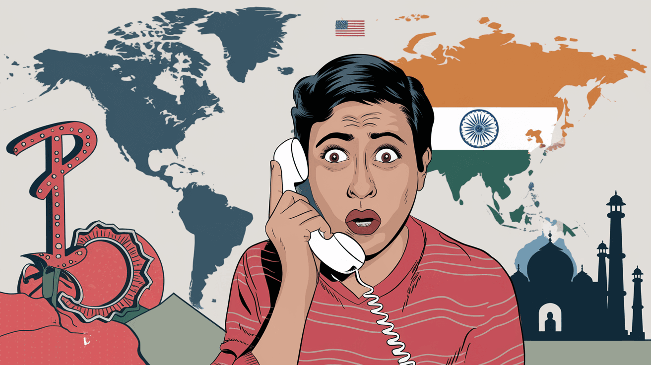 How to Call India from USA