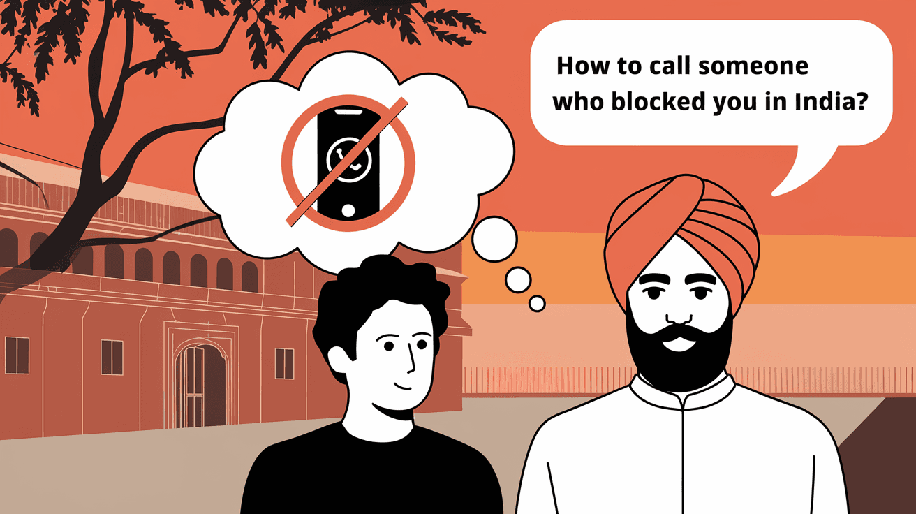 How to Call Someone Who Blocked You in India