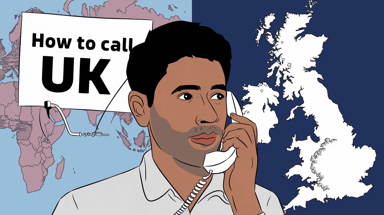How to Call UK Number from India