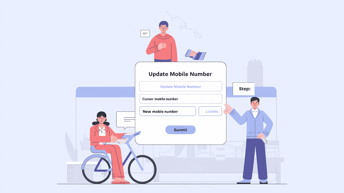 How to Change Mobile Number in Passport India