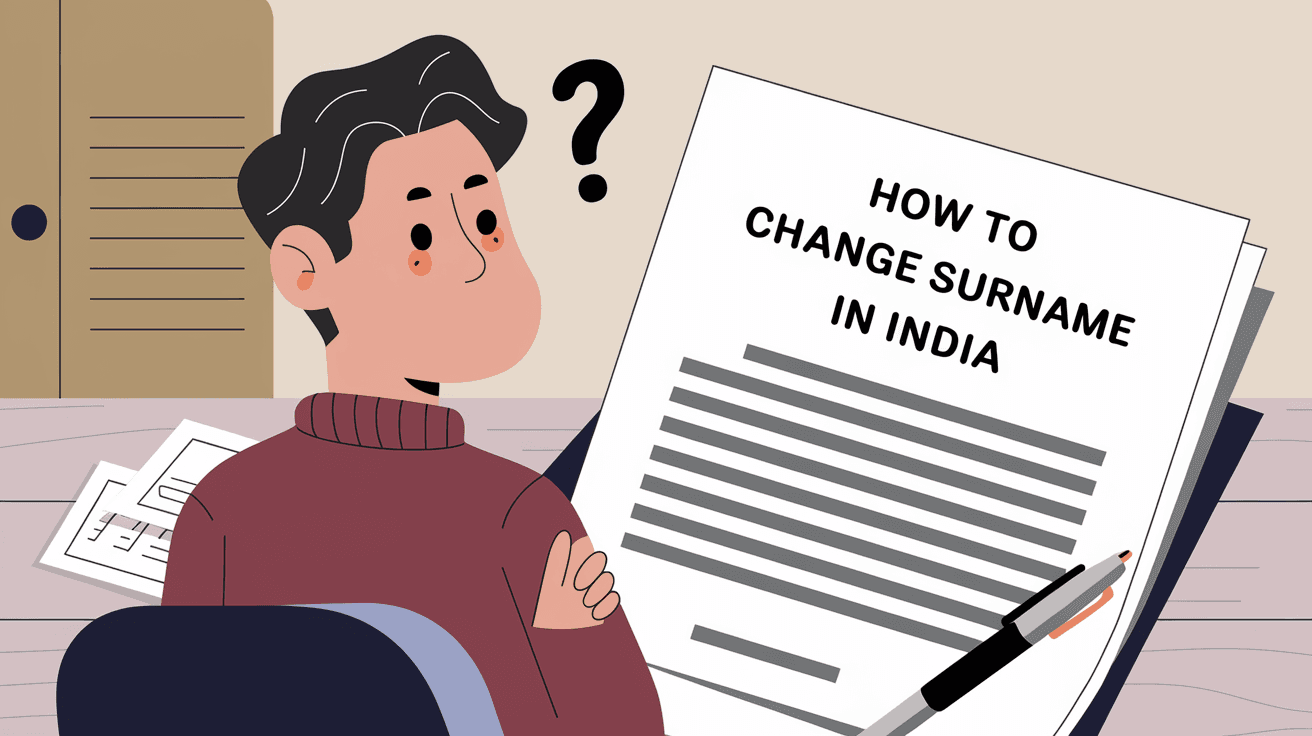How to Change Surname in India