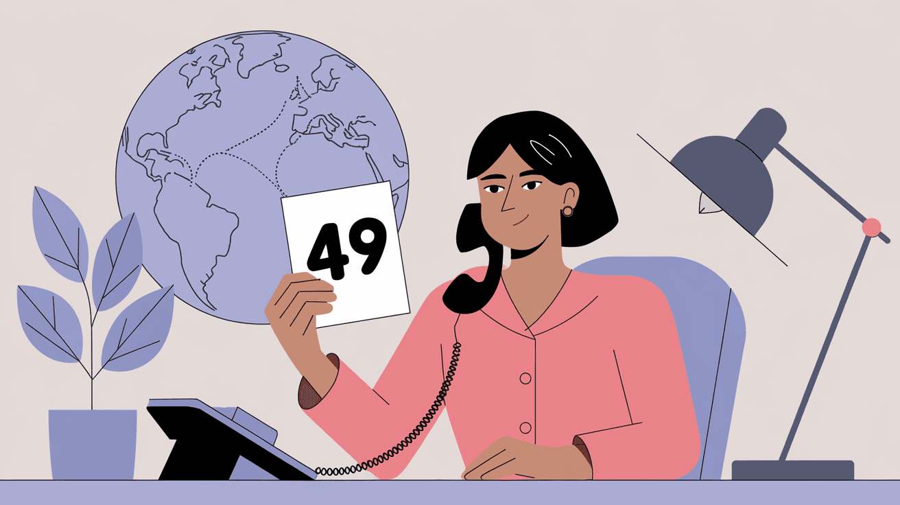 How to Dial Germany from India