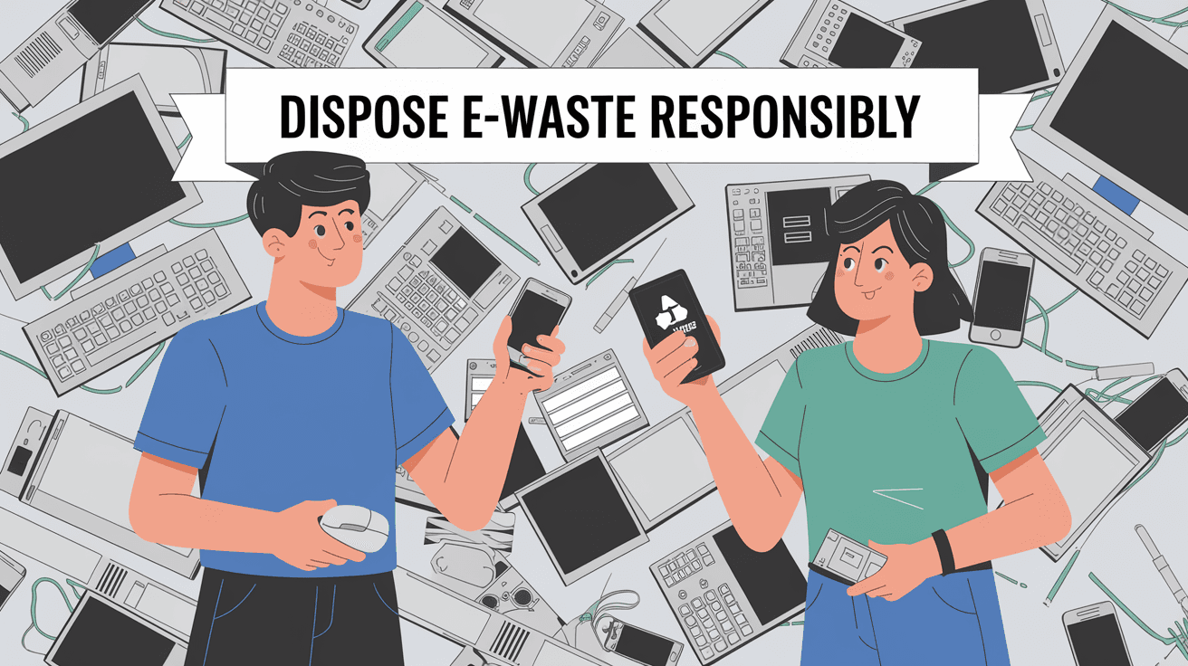 How to Dispose E-Waste in India