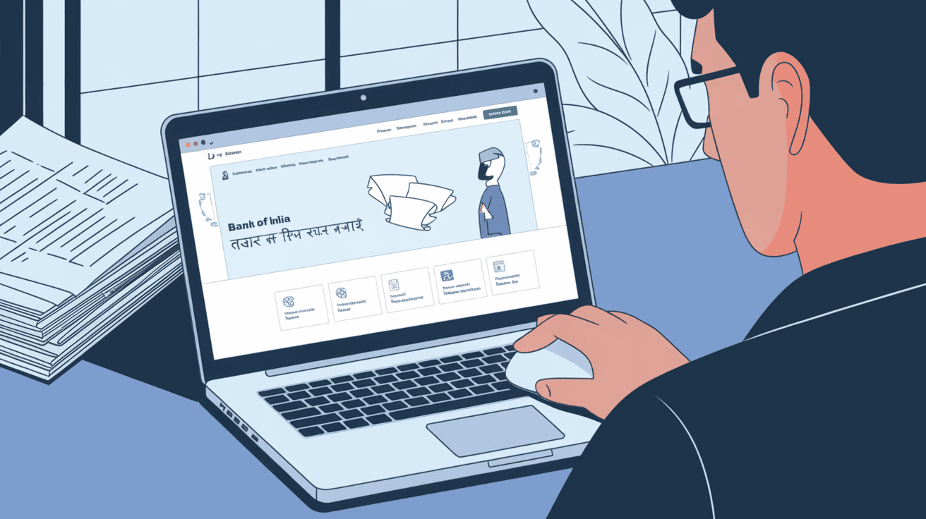 How to Download Bank of India Statement
