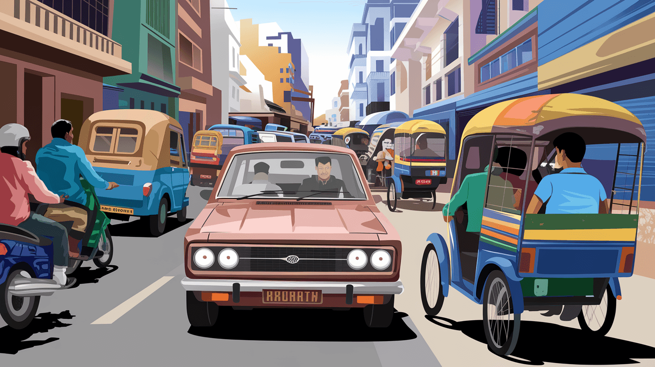 How to Drive a Car in India