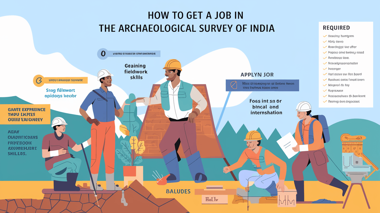 How to Get a Job in Archaeological Survey of India