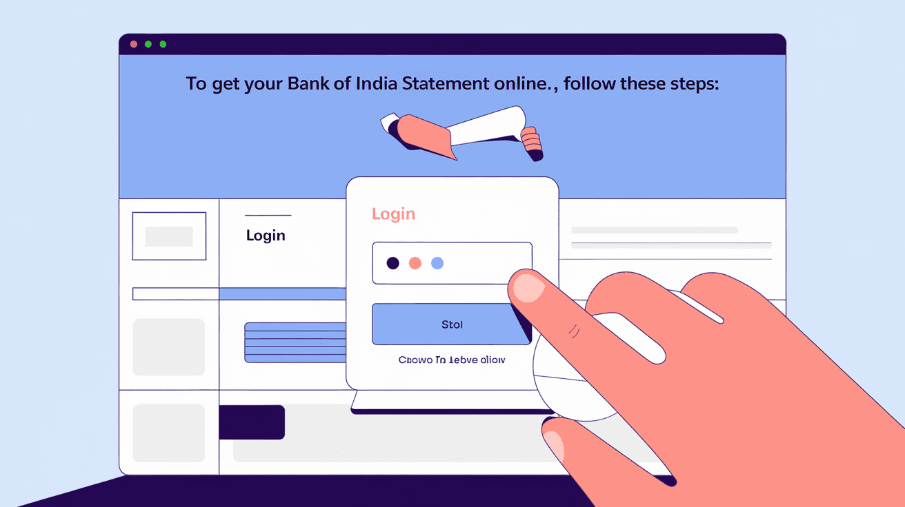 How to Get Bank of India Statement Online
